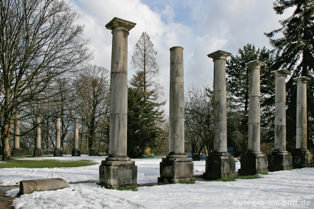 Detailansicht von Aachener Akropolis auf dem Lousberg in Aachen