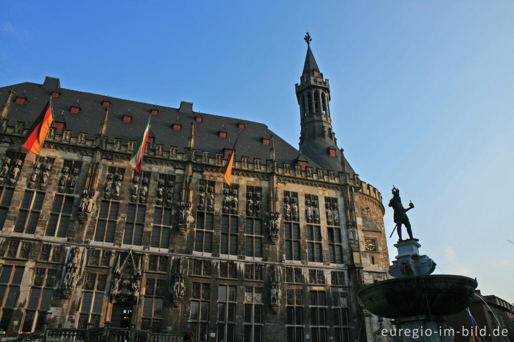 Detailansicht von Aachener Dom