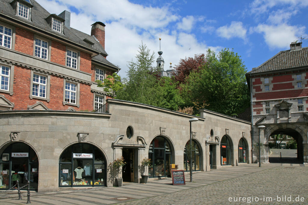 Detailansicht von Abteiplatz in Aachen Burtscheid