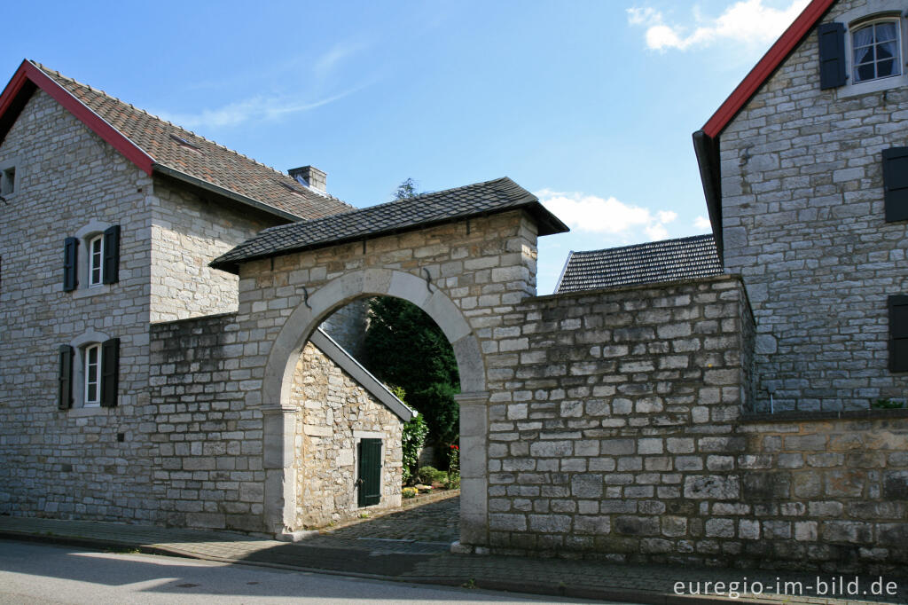 Detailansicht von Alt Breinig, historischer Ortskern, Breinig, Nordeifel