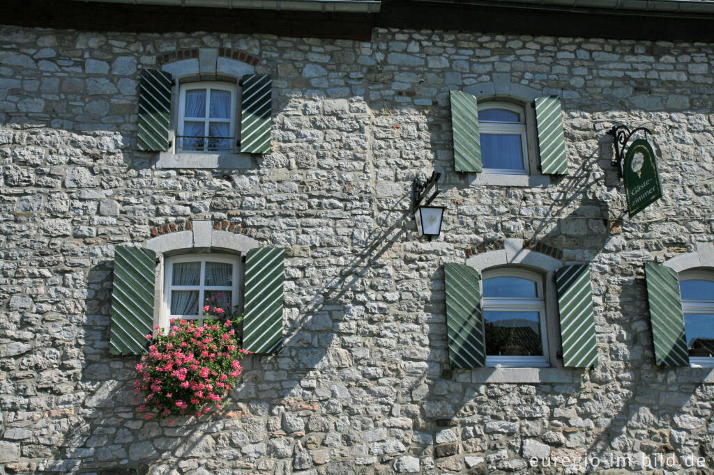 Detailansicht von Alt Breinig, historischer Ortskern, Breinig, Nordeifel