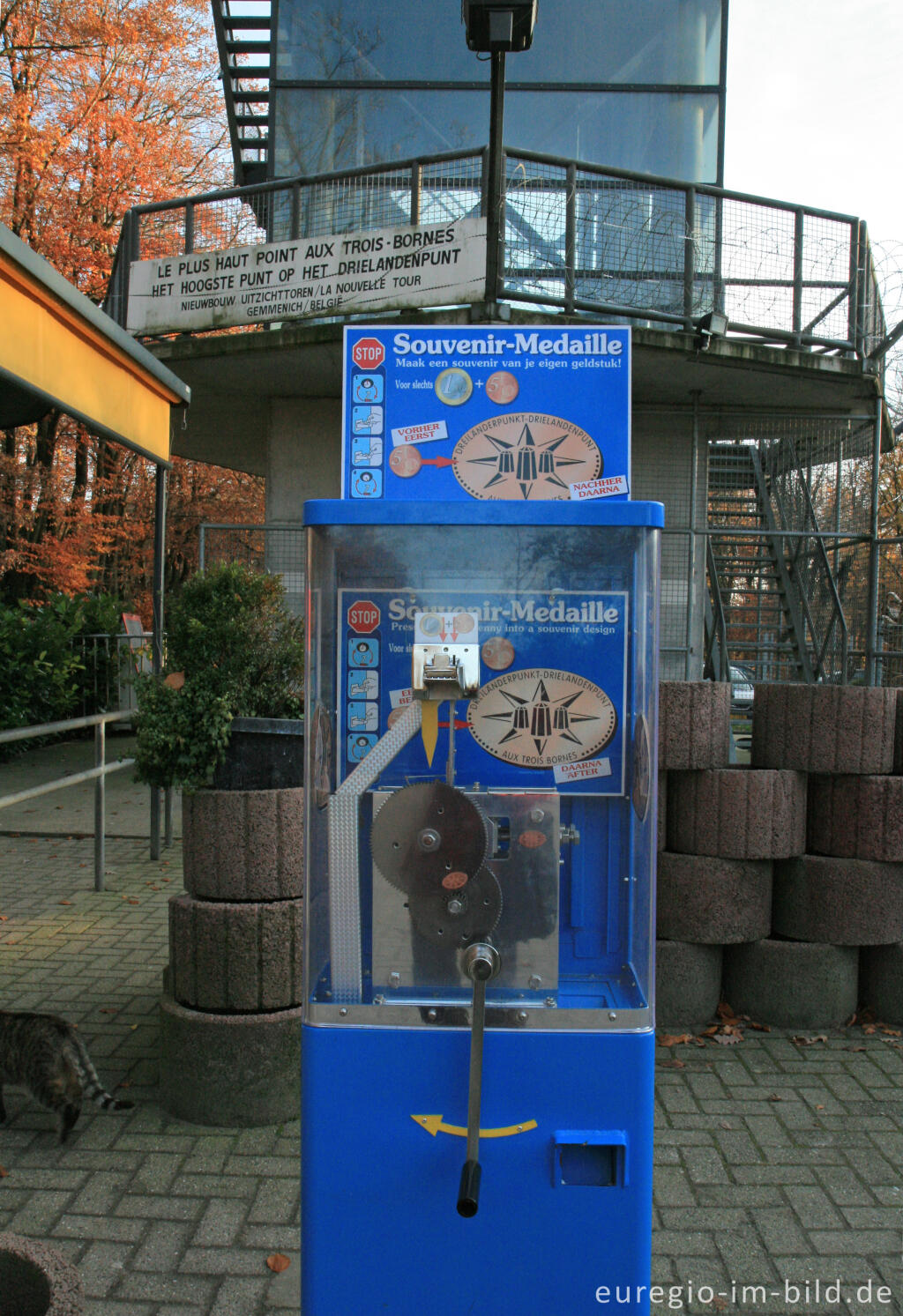 Detailansicht von Auf dem Dreiländerpunkt