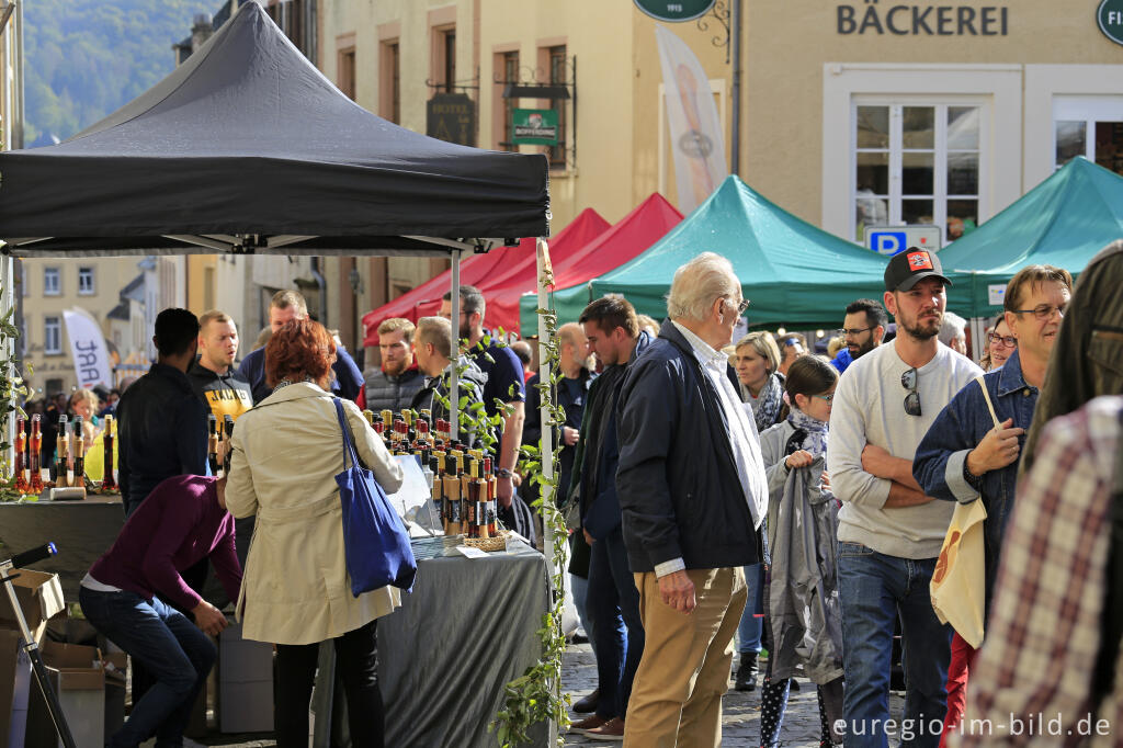 Detailansicht von Auf dem Nussmarkt in Vianden