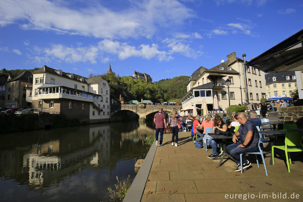 Detailansicht von Auf dem Nussmarkt in Vianden