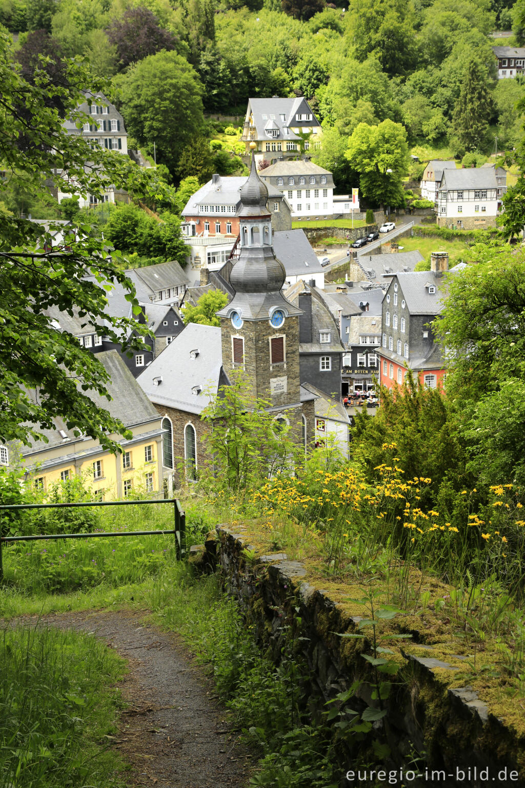 Detailansicht von Auf dem Panoramaweg von Monschau