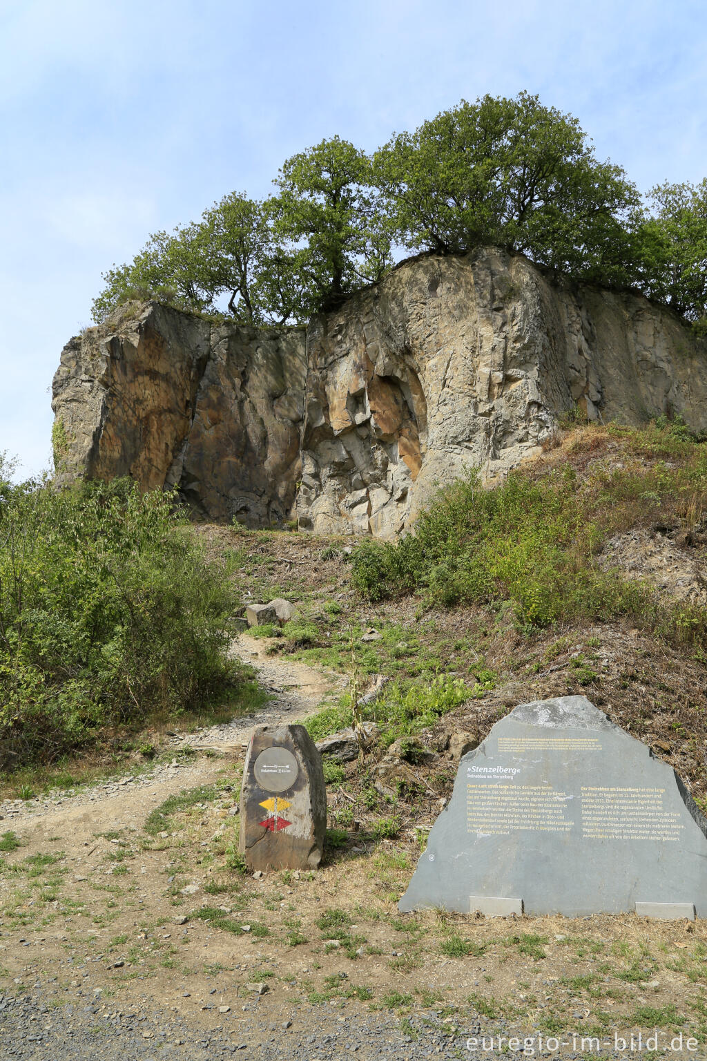 Detailansicht von Auf dem Stenzelberg im Siebengebirge