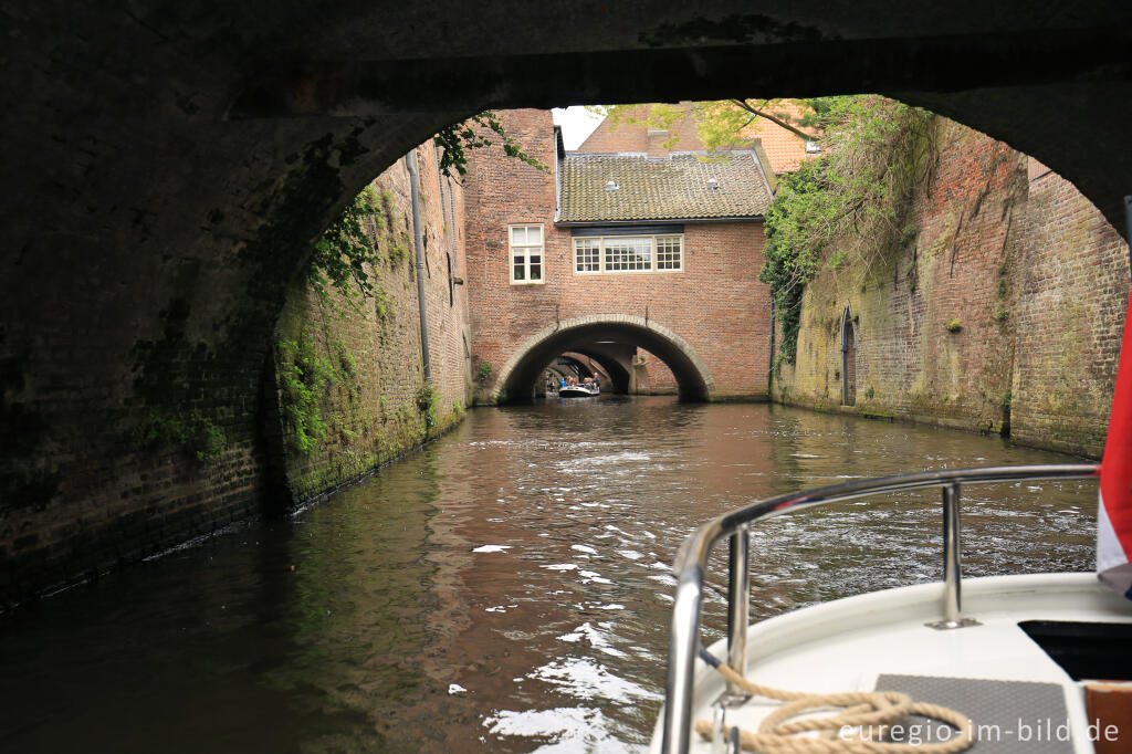 Detailansicht von Auf der Binnendieze in Hertogenbosch