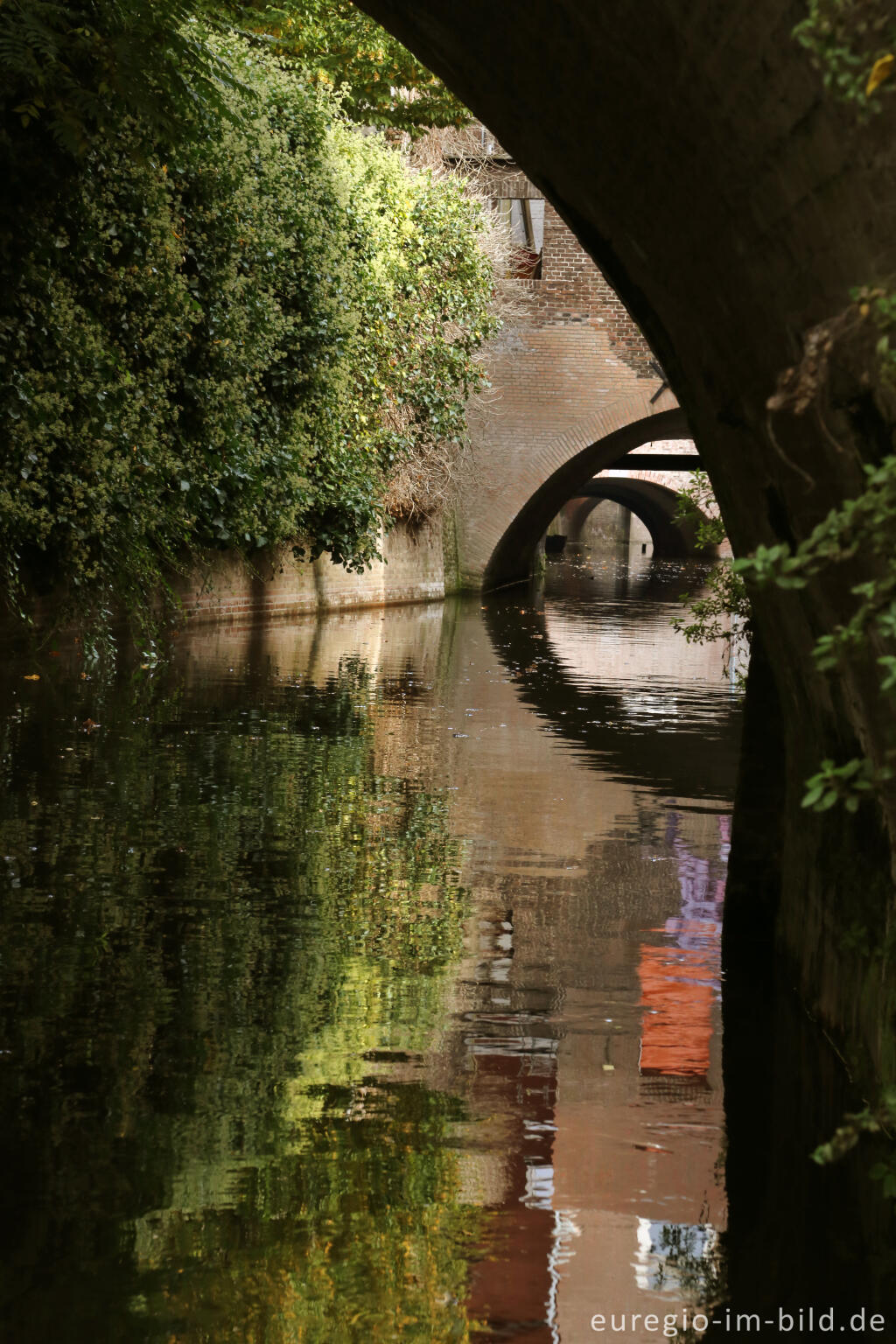 Detailansicht von Auf der Binnendieze in Hertogenbosch