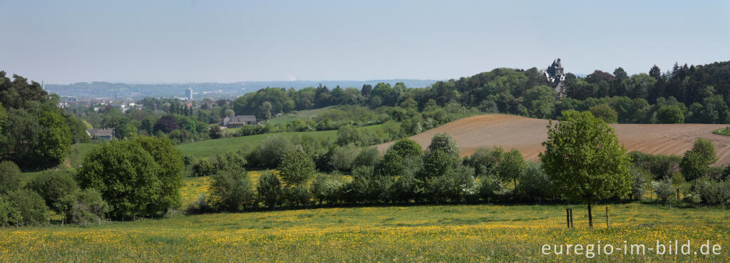 Detailansicht von Ausblick vom Philippionsweg bei Aachen-Hanbruch