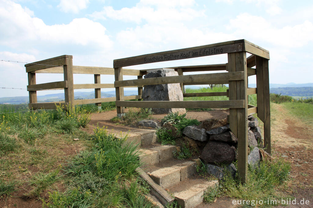 Detailansicht von Aussichtpunkt beim "Rother Kopf"