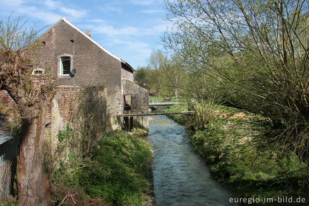 Detailansicht von Baalsbrugger Mühle an der Wurm bei Kerkrade (NL)