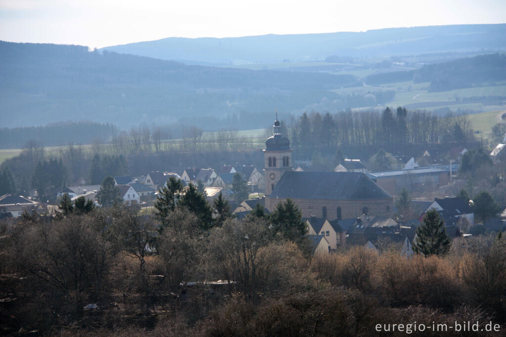 Blick auf Hillesheim, Vulkaneifel