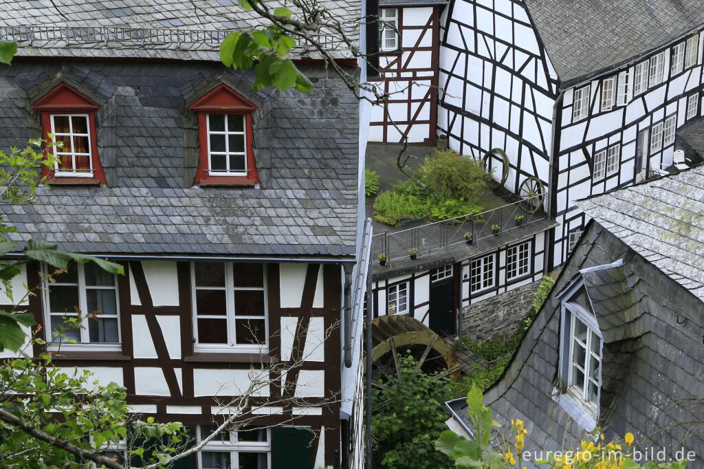 Detailansicht von Blick auf Monschau vom Panoramaweg aus