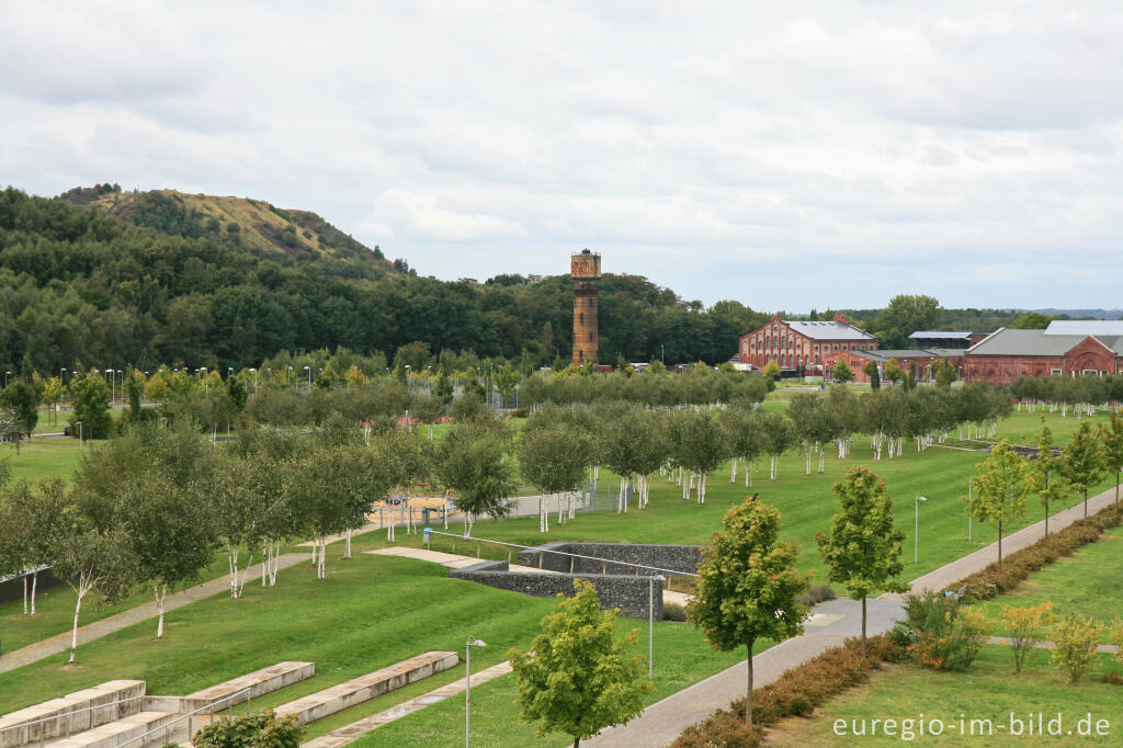 Detailansicht von Blick vom Hauptförderturm, Anna-Park, Alsdorf