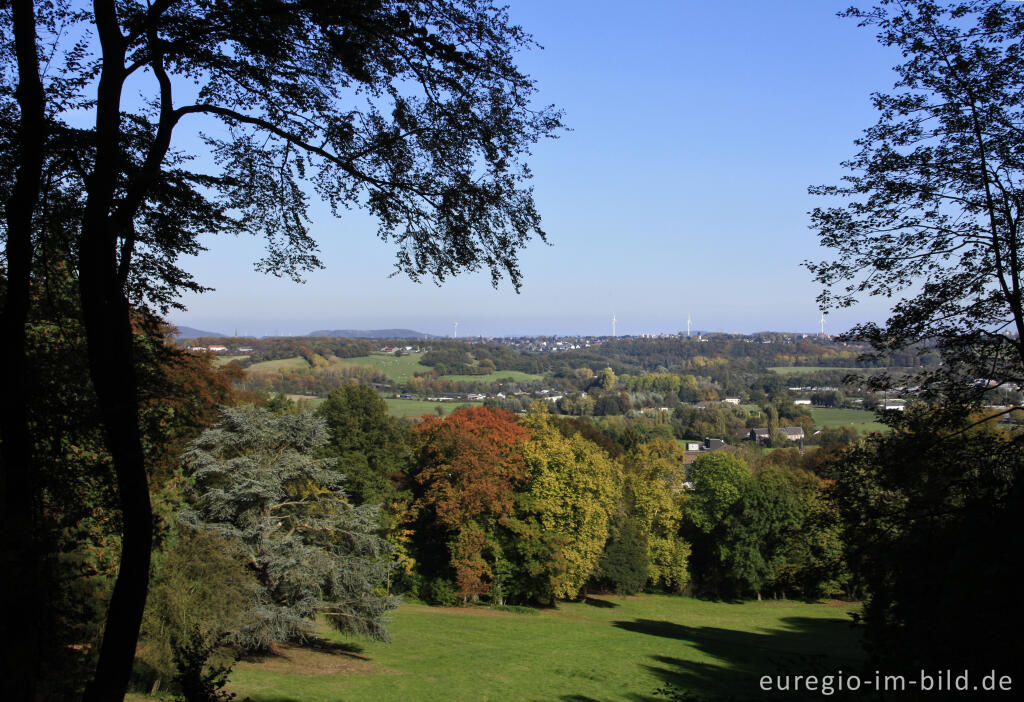 Detailansicht von Blick vom Lousberg (Müschpark) nach Nordosten, Aachen