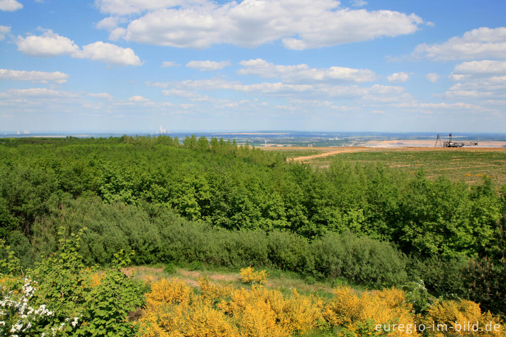 Detailansicht von Blick vom Römerturm nach Osten, Sophienhöhe