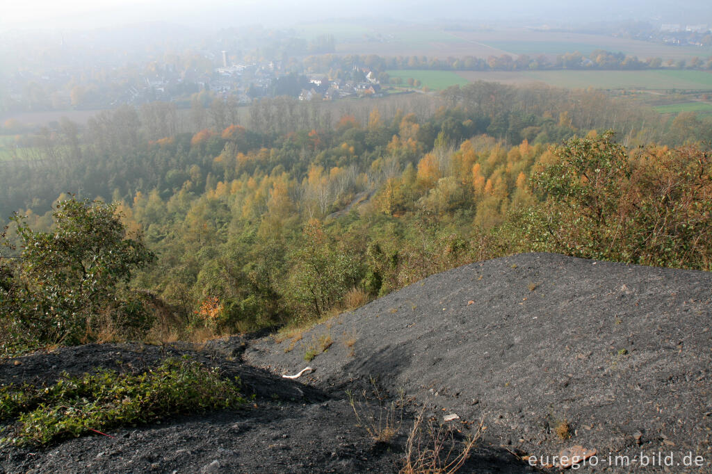 Detailansicht von Blick von der Aussichtsterrasse der Bergehalde Adolf, Herzogenrat Merkstein