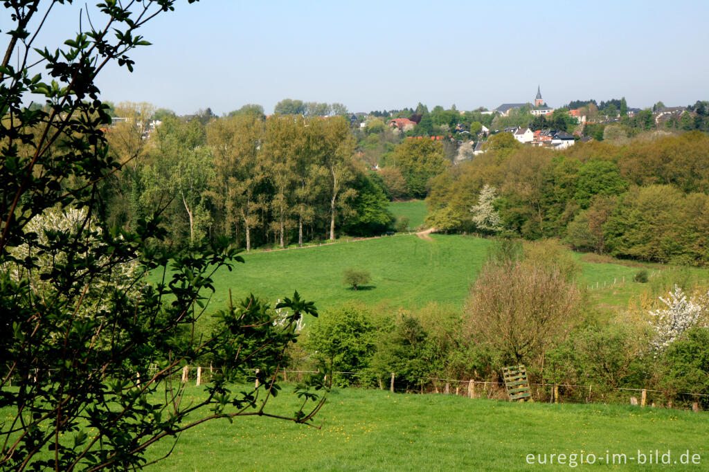 Detailansicht von Blick von der Pumpermühle über das Wurmtal Richtung Kohlscheid