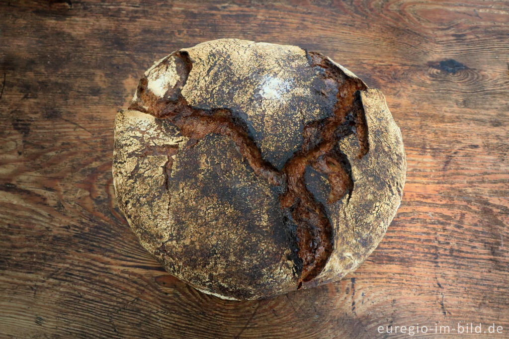 Detailansicht von Brot aus der Bäckerei "Bon Pain fait Main" bei Baraque Michel