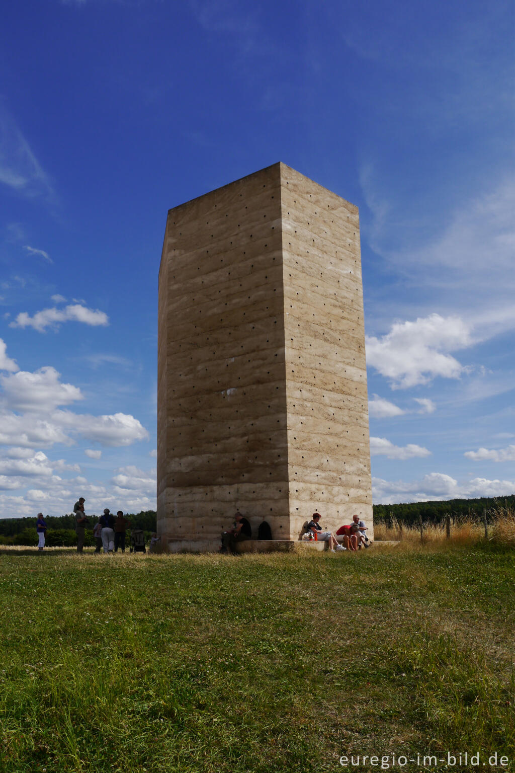 Detailansicht von Bruder-Klaus-Kapelle bei Wachendorf