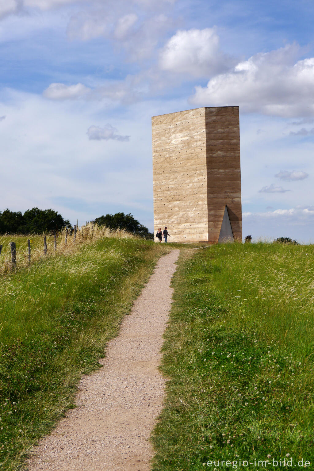 Detailansicht von Bruder-Klaus-Kapelle bei Wachendorf