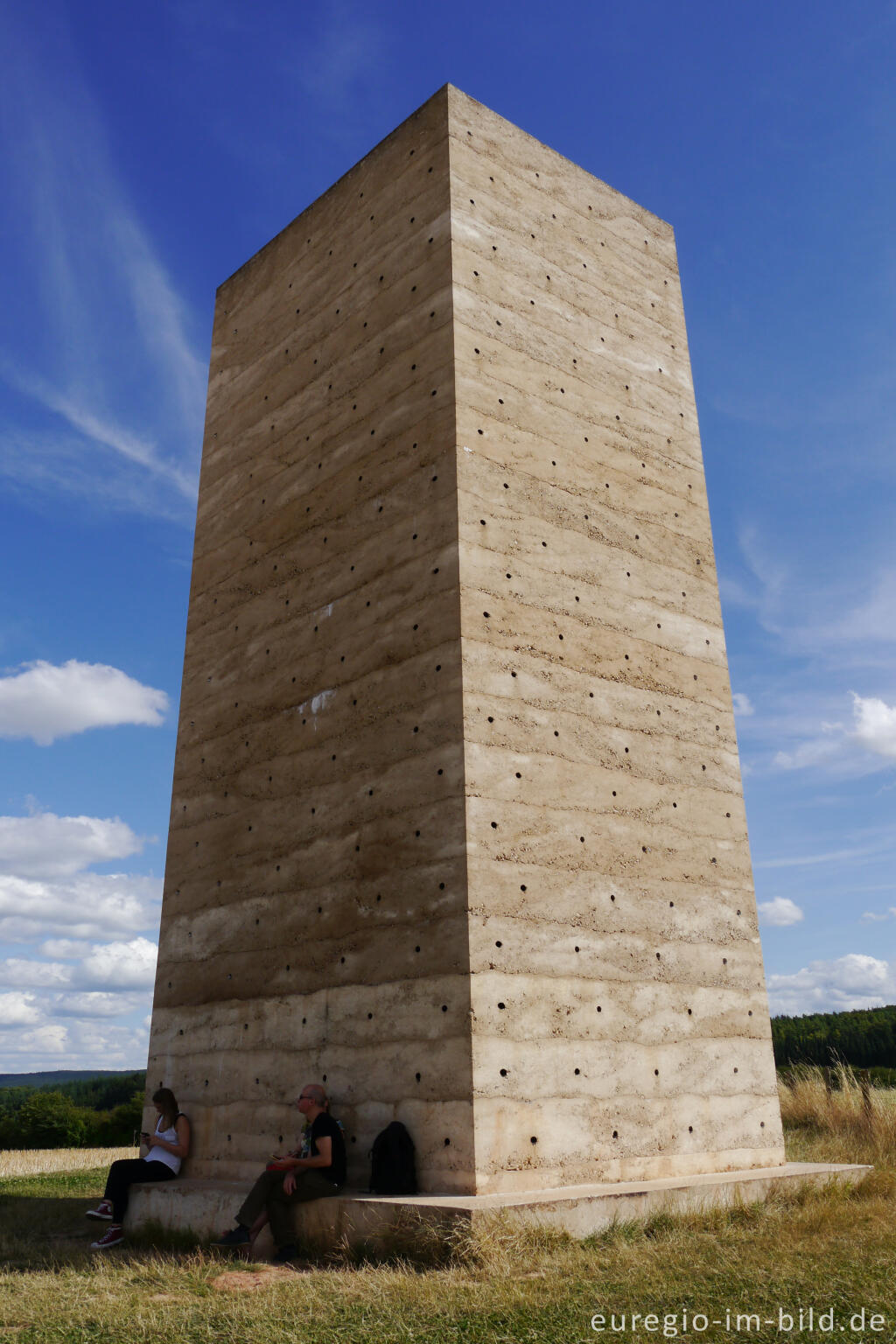 Detailansicht von Bruder-Klaus-Kapelle bei Wachendorf