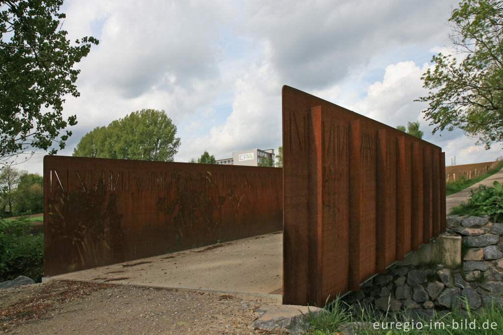 Detailansicht von Brücke auf dem Weißen Weg bei Ürsfeld