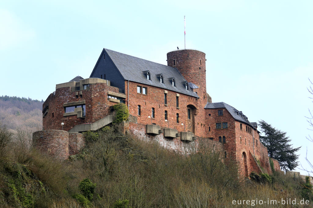 Detailansicht von Burg Hengebach, Heimbach