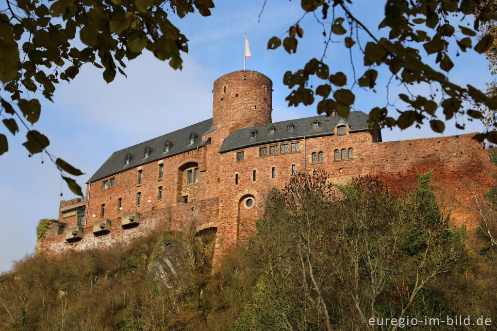 Detailansicht von Burg Hengebach, Heimbach