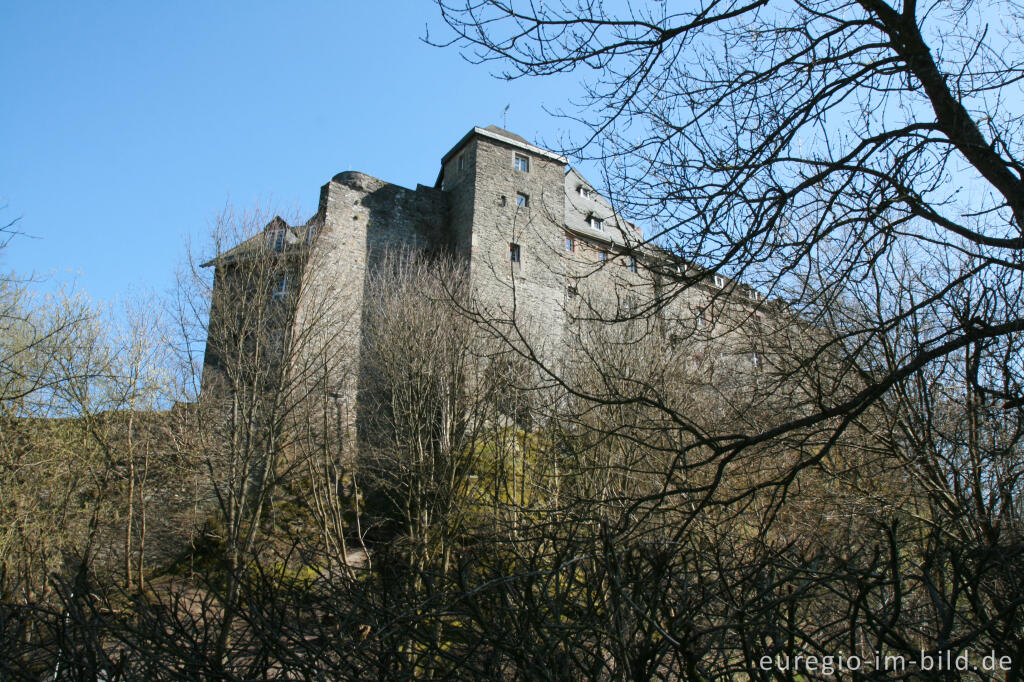 Detailansicht von Burg Monschau