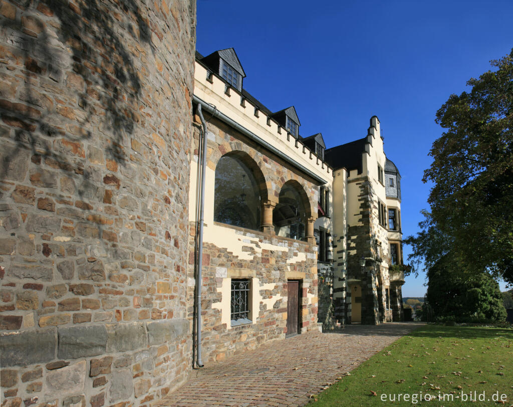 Detailansicht von Burg Rode, Herzogenrath