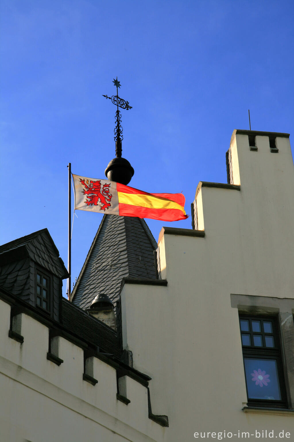 Detailansicht von Burg Rode, Herzogenrath