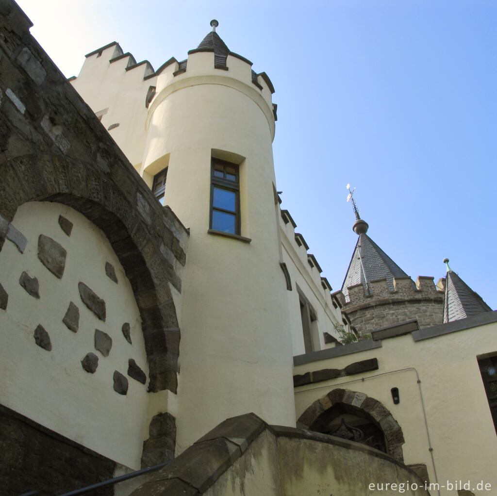 Detailansicht von Burg Rode, Herzogenrath, NRW