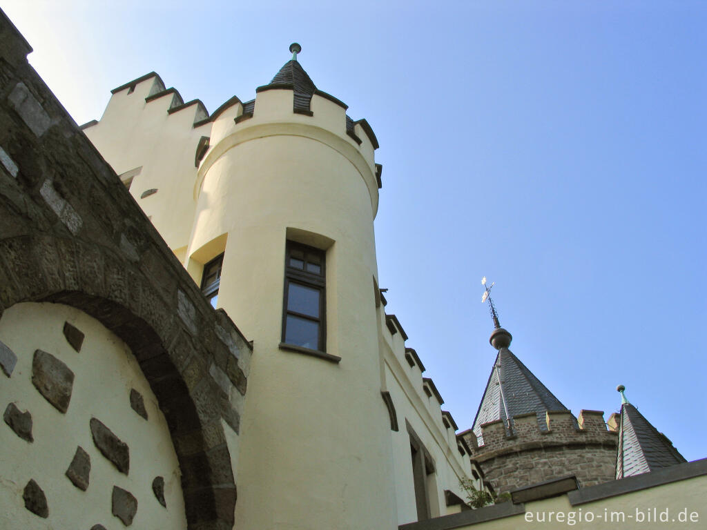 Detailansicht von Burg Rode, Herzogenrath, NRW