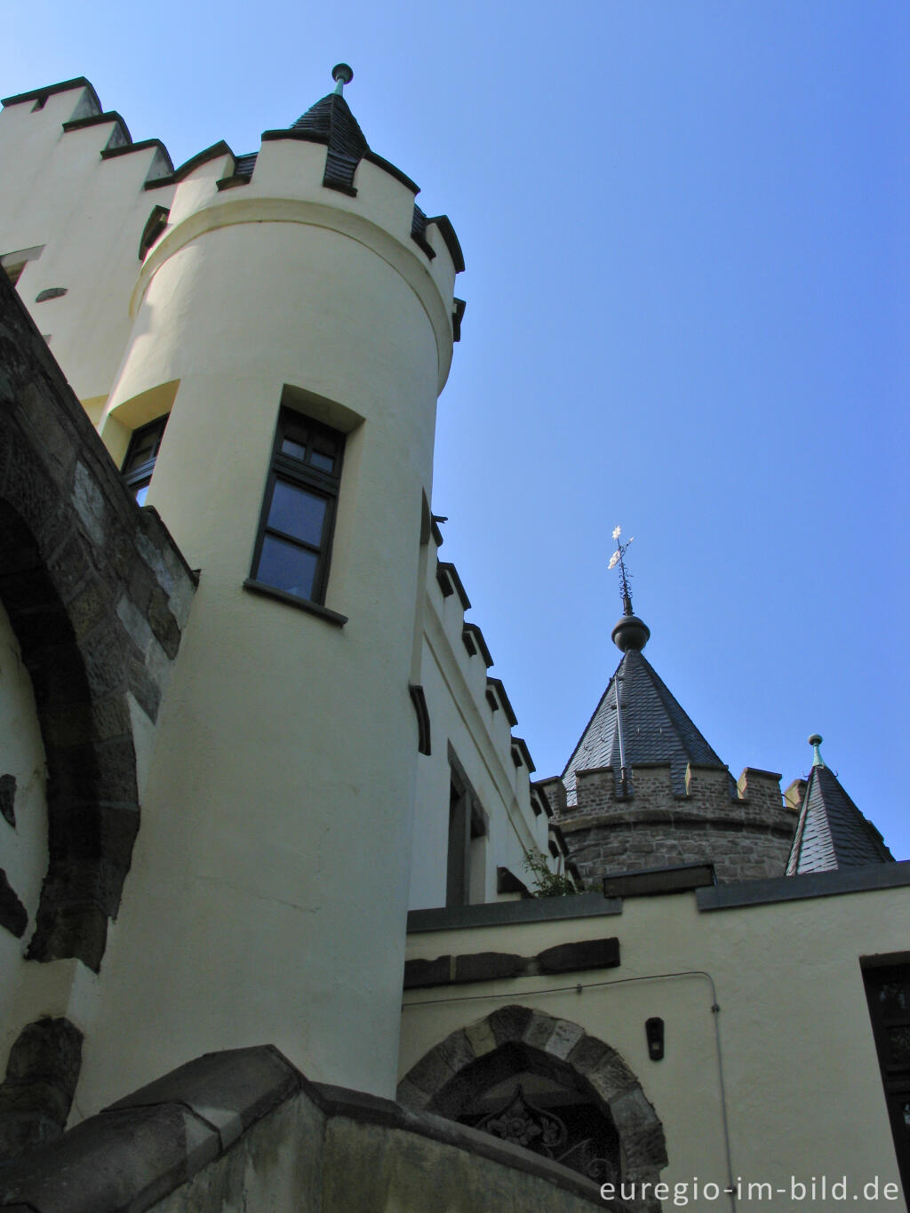 Detailansicht von Burg Rode, Herzogenrath, NRW