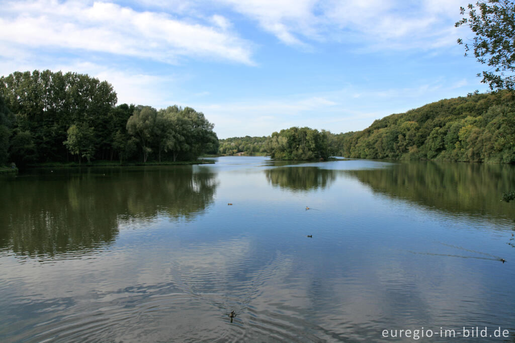 Detailansicht von Cranenweyer im Park Gravenrode