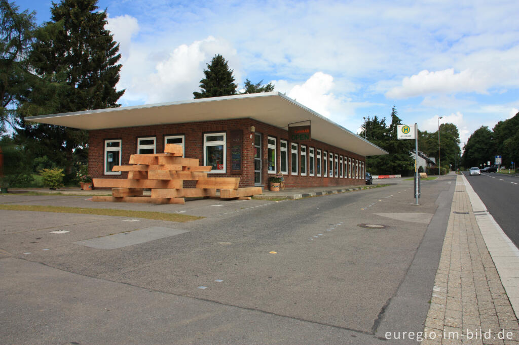 Detailansicht von Danièle Del Grande: "300kg CO²" beim Alten Zollhaus, Grenzkunstroute011 