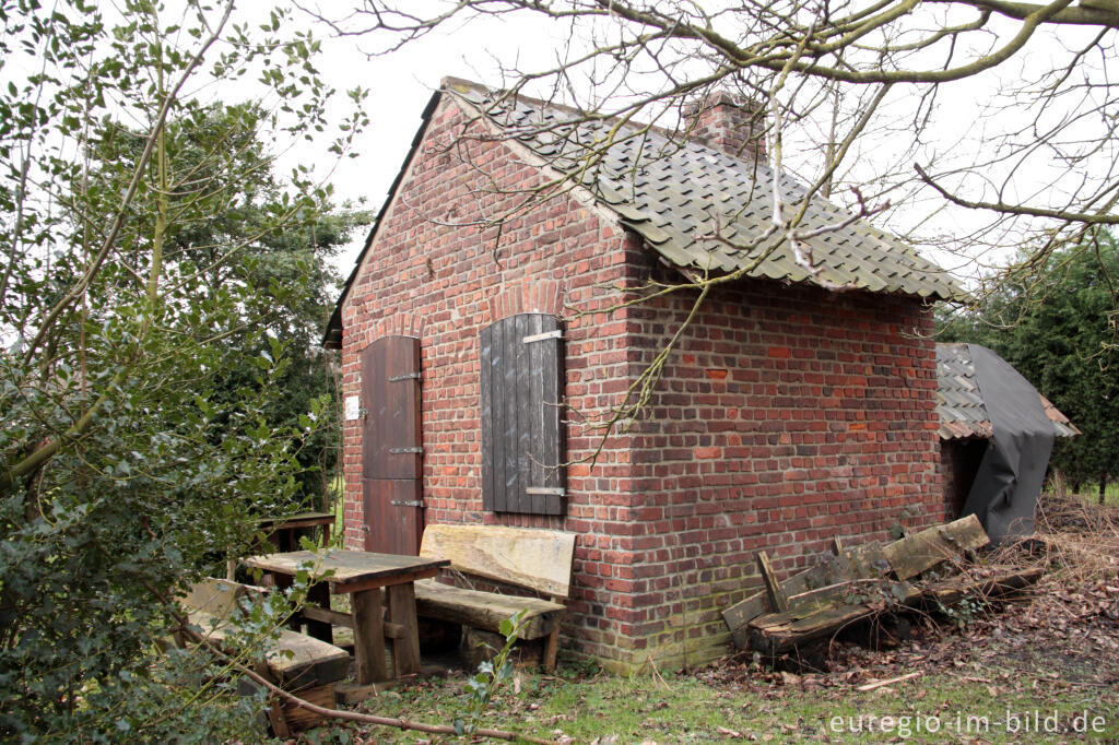 Detailansicht von Das alte Backhaus von Zweibrüggen