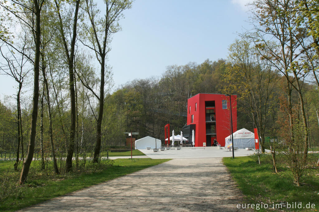 Detailansicht von Das Bergfoyer im Carl-Alexander-Park, Baesweiler