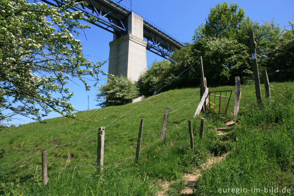 Detailansicht von Das Göhltalviadukt bei Moresnet, B