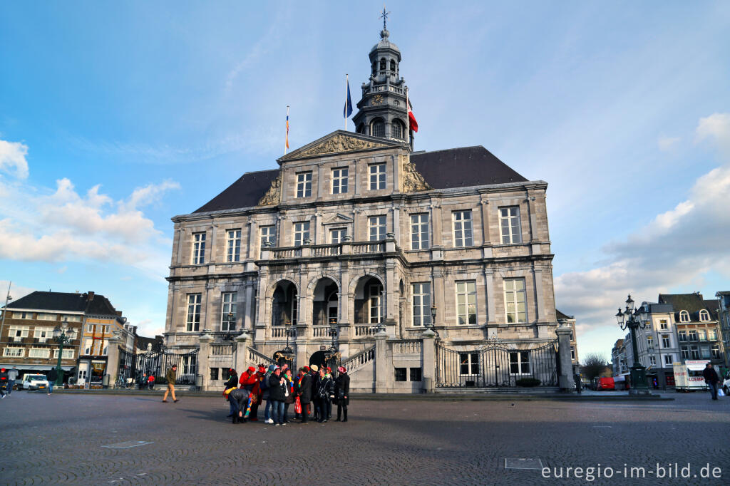 Detailansicht von Das Stadhuis, das alte Rathaus von Maastricht