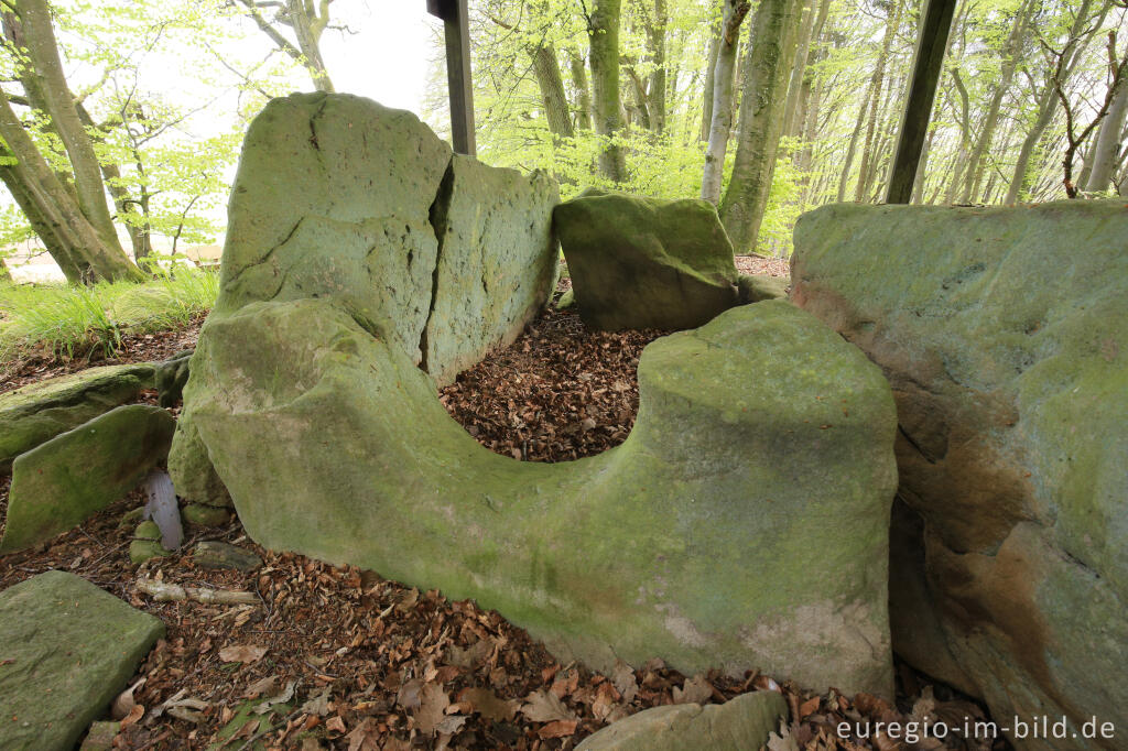 Detailansicht von Das Steinkistengrab bei Schankweiler