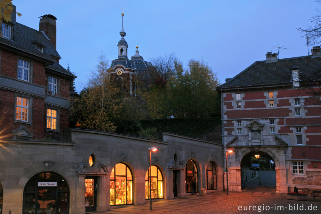 Detailansicht von Der Abteiplatz in Aachen Burtscheid