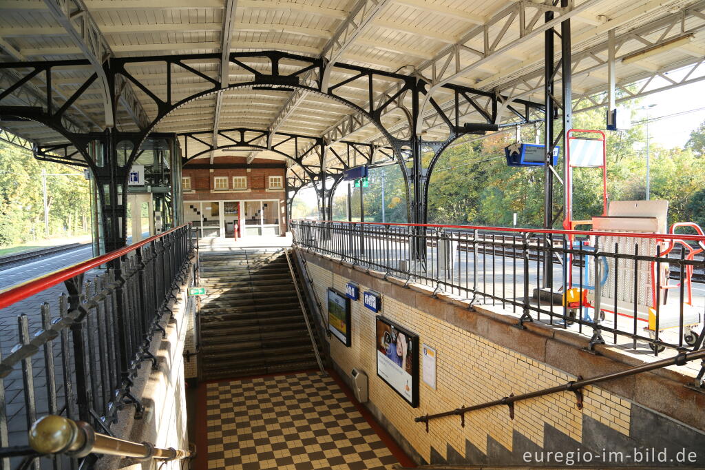 Detailansicht von Der Bahnhof von Weert (NL)