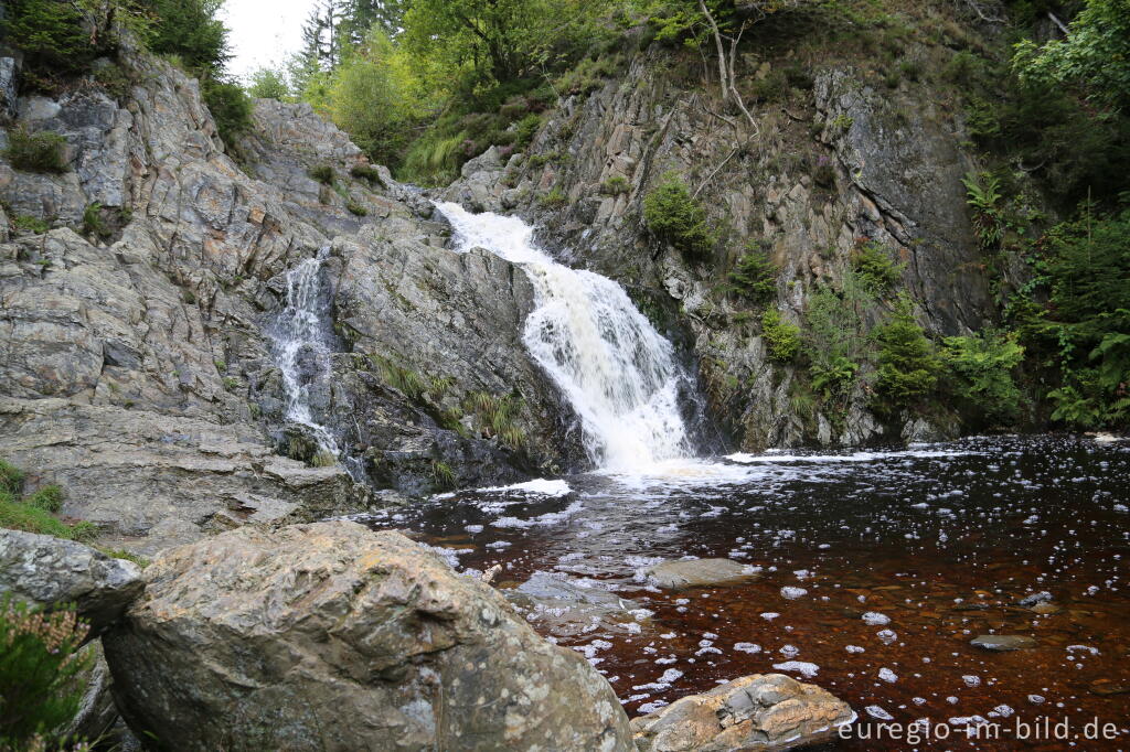 Detailansicht von Der Bayehon Wasserfall