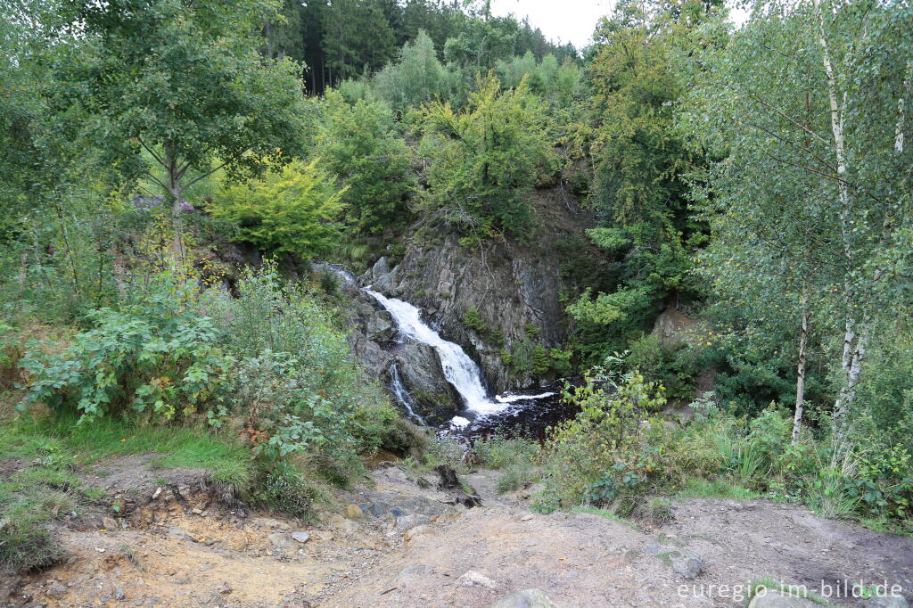 Detailansicht von Der Bayehon Wasserfall