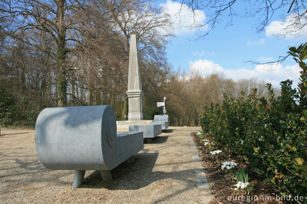 Der "Blaue Stein" am "Weißen Weg", Wurmtal bei Aachen