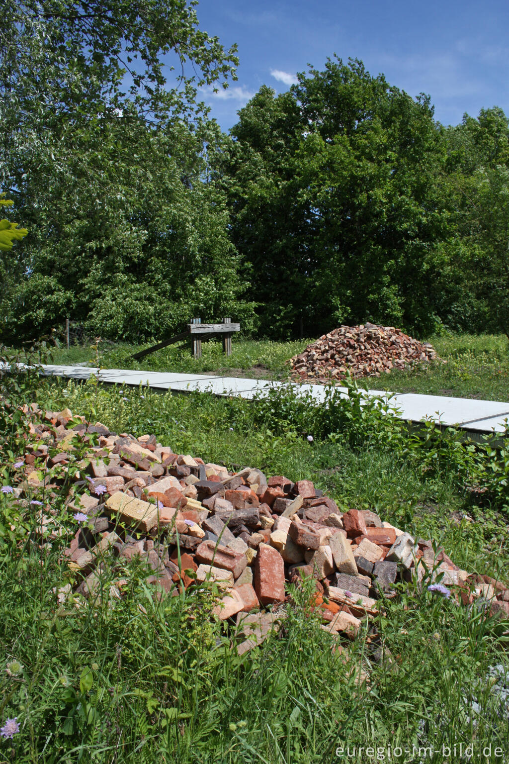 Detailansicht von Der Frontenpark in Maastricht