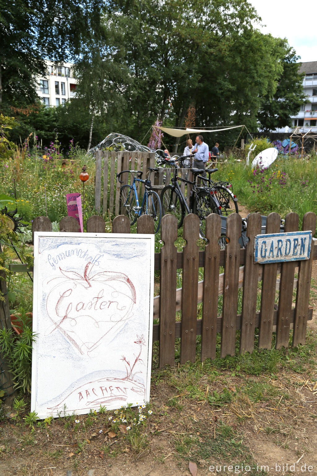 Detailansicht von Der Gemeinschaftsgarten HirschGrün in Aachen