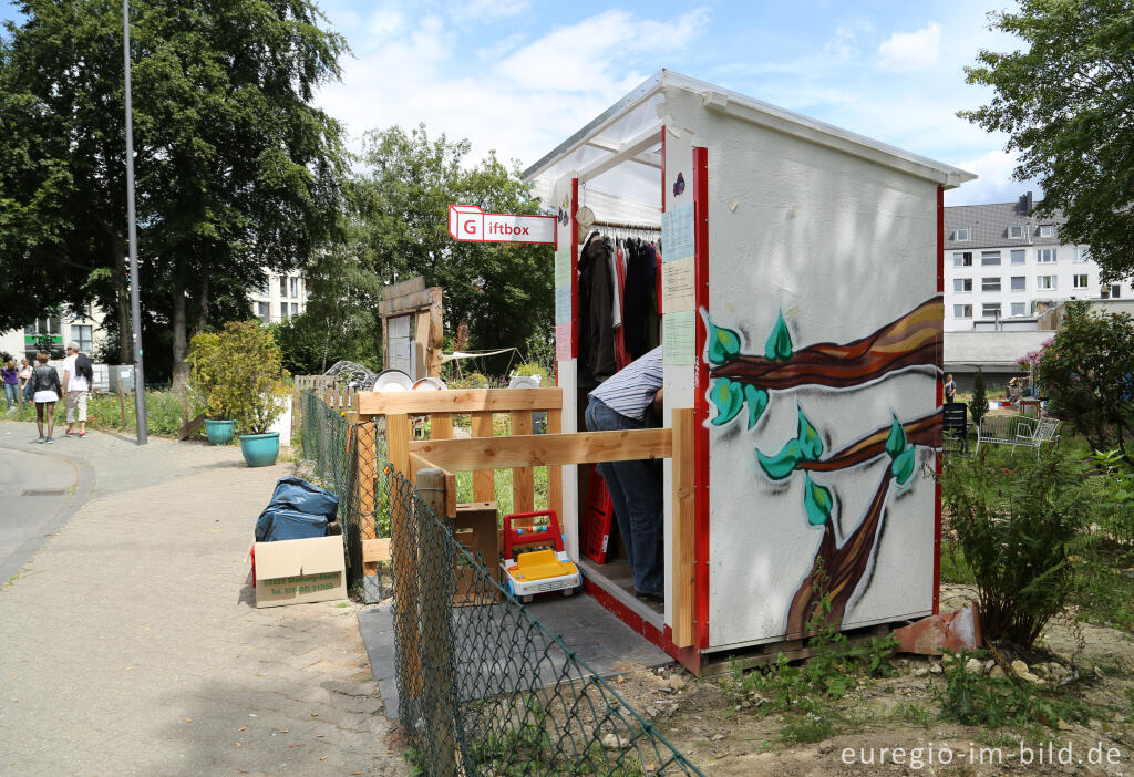 Detailansicht von Der Gemeinschaftsgarten HirschGrün in Aachen